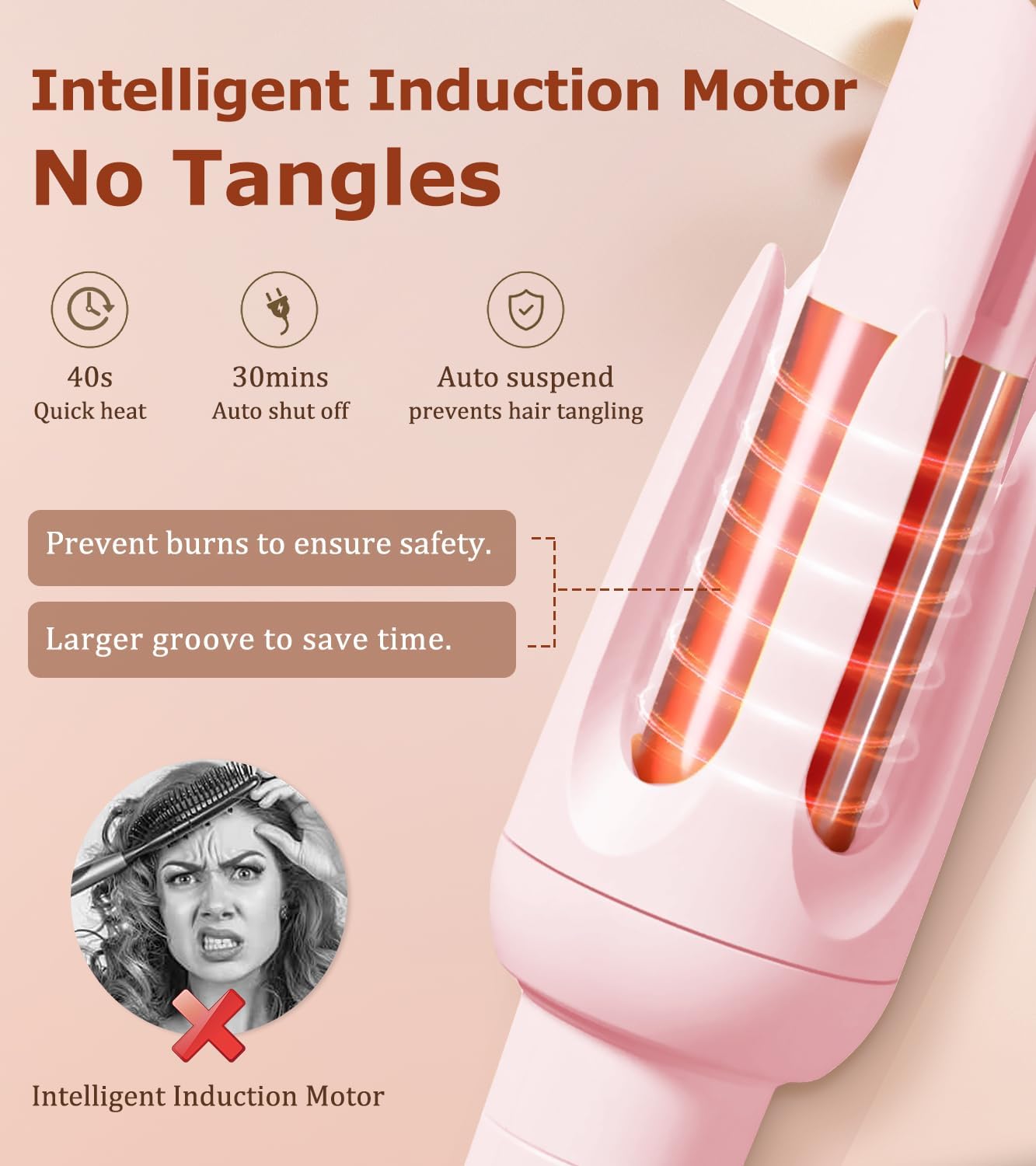 WavePro™ Automatic Hair Curler