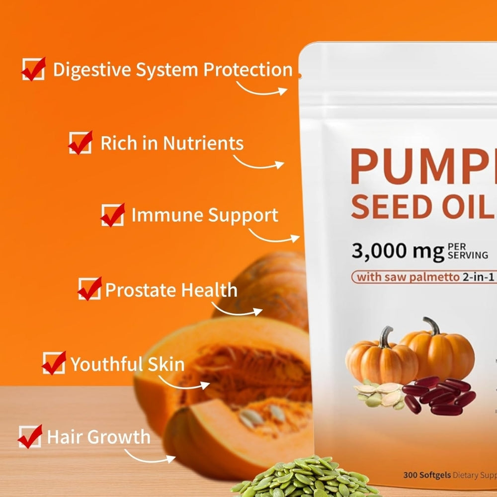 Pumpkin Seed Oil Softgels