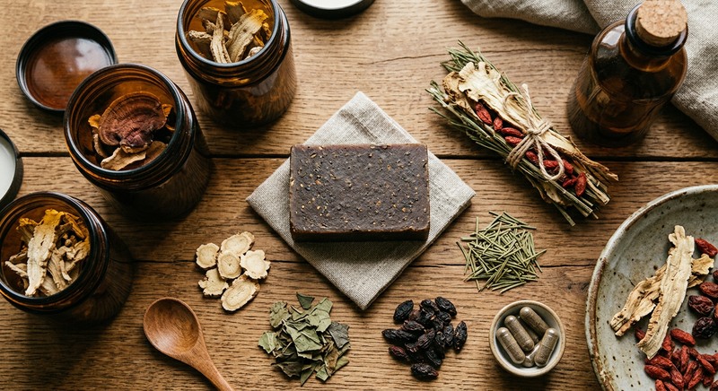 Powerful fermented herbs and nourishing oils