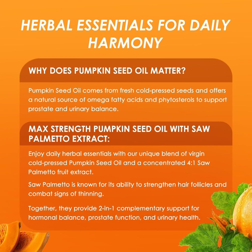 Pumpkin Seed Oil Softgels