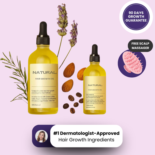 Natural Hair Growth Oil (Buy 1 Get 1 Free)