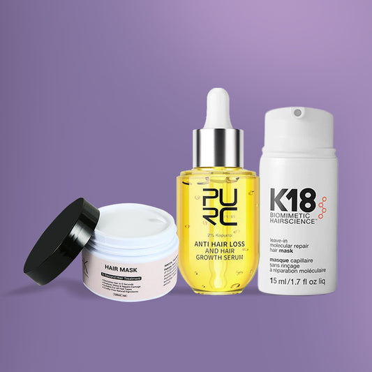 Essential Kit (K18 Leave-in, Hair Growth & Hair Mask)