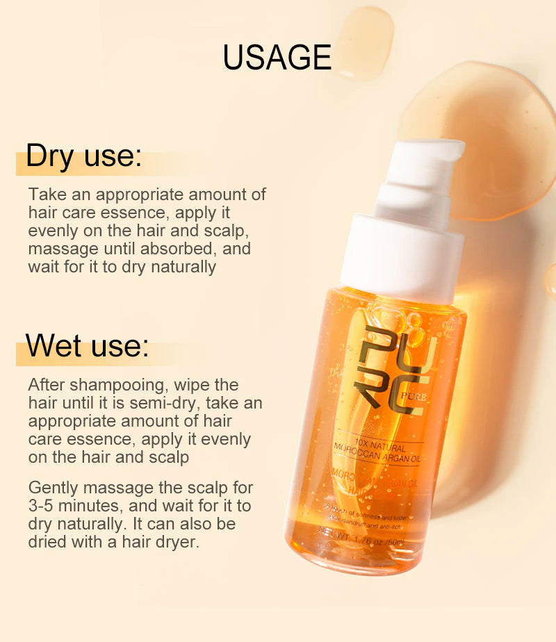 PURE Argan Oil of Morocco Natural Hydrating & Shine